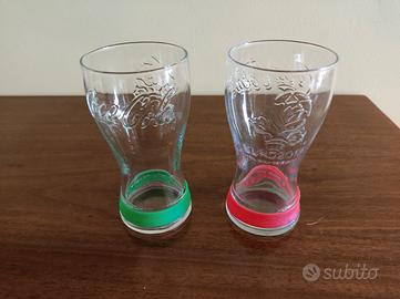 Bicchieri Vetro Coca Cola McDonald's Euro 2012