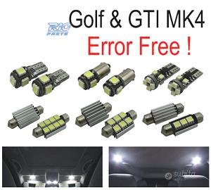KIT 15 LAMPADE LED INTERNE PER VOLKSWAGEN VW GTI G