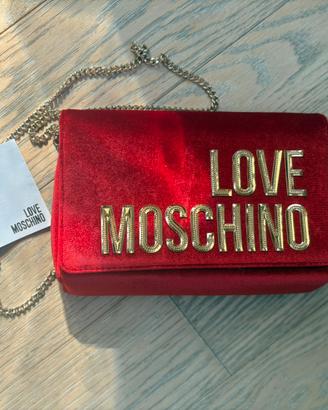 Borsa love moschino velluto
