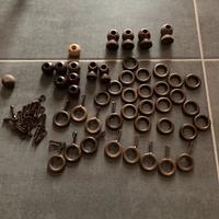 Anelli e ganci per tende