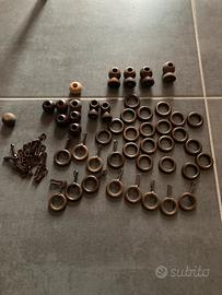 Anelli e ganci per tende