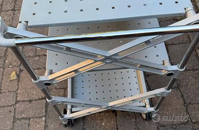 Carrello scaffale mobile kartell by citterio