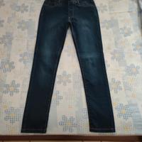 jeans leggins donna taglia S in cotone 