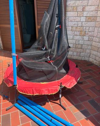 Tappeto trampolino elastico bambini