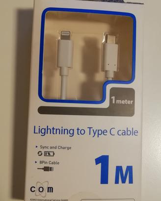 CAVO DA APPLE LIGHTNING A USB-C