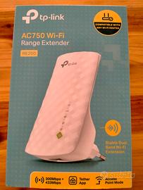 WiFi Extender TP-LINK  RE200 AC750 2.4/5 GHz