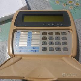 tastierino console allarme Tecnoalarm LCD412
