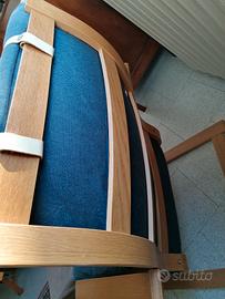 poltrona con appoggio piedi