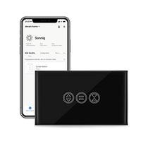 Interruttore tapparelle e tende wifi Nero Lora Tap