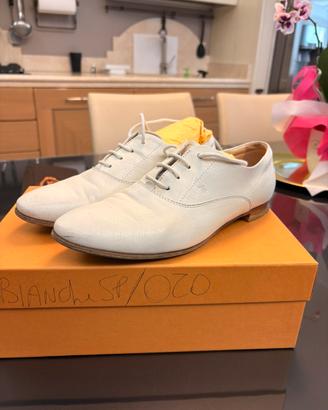 Scarpe stringate Tod's bianche
