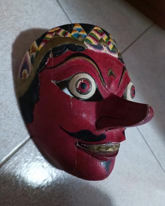 Maschera indonesiana di Giava klana Sewandana