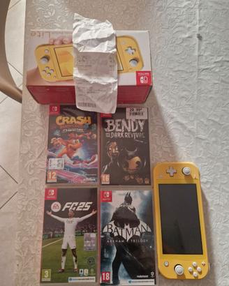 NINTENDO SWITCH LITE 2025 GIALLA