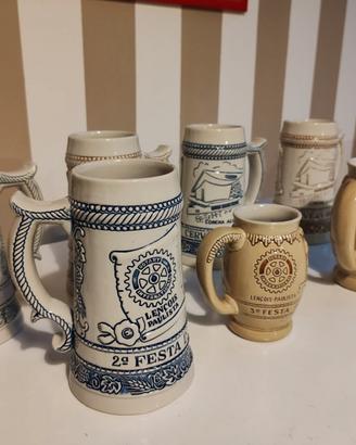 Boccali birra in ceramica