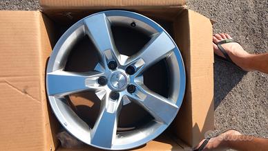 cerchi in lega montati su kia sorento