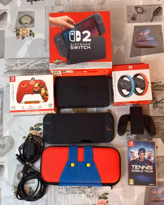 Nintendo Switch 2 come nuova + accessori + gioco
