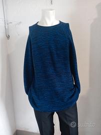 Maglione American Apparel - blu multi - tg. L