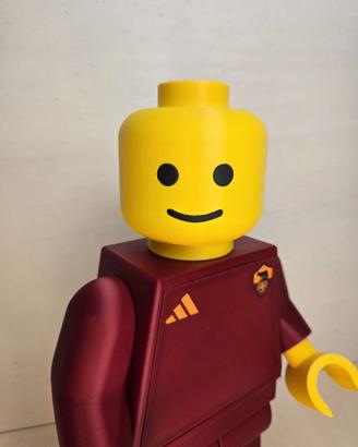 AS Roma jersey 25/26 Omino calciatore 3D 42cm