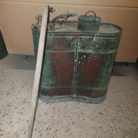 2 antiche pompe in rame 