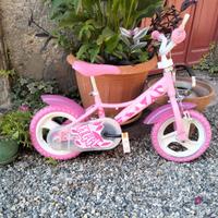 Bici bimba con rotelle