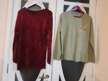 Nr. 2 pullover taglia L(€ 2/€ 4)