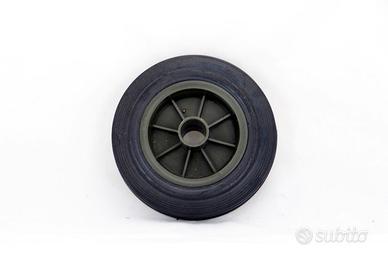 RUOTA GOMMA GOMMATA PER CARRELLI PORTAPACCHI SALIS