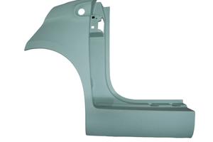 Fiancata laterale posteriore dx - ant. sx. Topolin