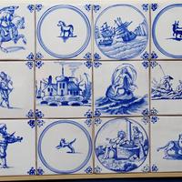 Mattonelle maiolica decorata a mano