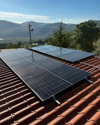 9 Pannelli fotovoltaici 650w bifacciali