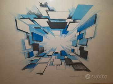 Quadro “Dimensioni nuove” - Luciano Mazzolenis