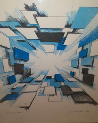Quadro “Dimensioni nuove” - Luciano Mazzolenis