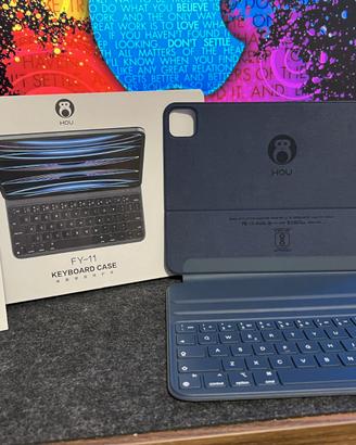 HOU Tastiera Bluetooth per iPad Air 6a/5a/4a/Pro 1