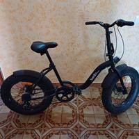 Fat Bike Teklio CR3KT, blu, nuova