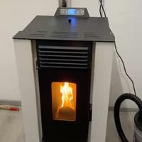 Stufa a pellet Alaska10kw