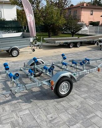 Rimorchio per barca 750Kg complessivi