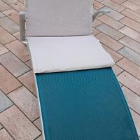 2 sedie sdraio da giardino