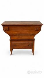 Mobile antiquariato in legno noce