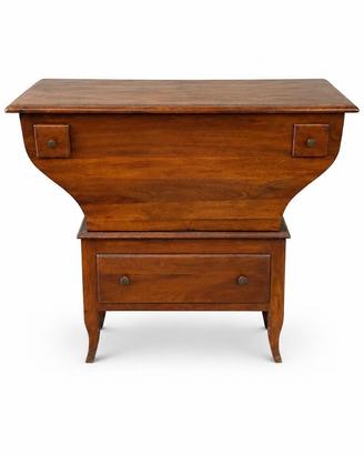 Mobile antiquariato in legno noce