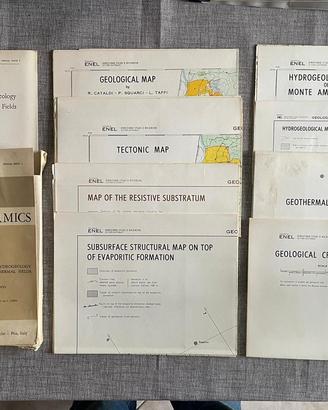 cartine Geotermiche M. Amiata