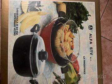 Pentola Friggitrice diam. 24 con coperchio