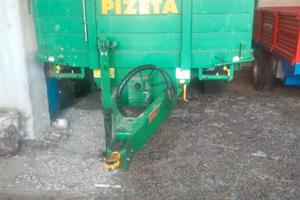 Rimorchio pizeta forestale trazionato