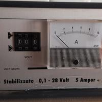 Alimentatore Stabilizzato 0.1-28V 5A
