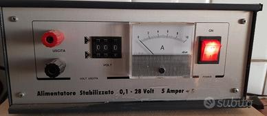 Alimentatore Stabilizzato 0.1-28V 5A
