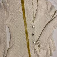 Cardigan donna bianco