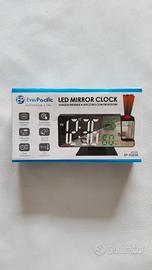 Sveglia LED Mirror con Proiezione