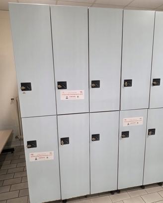 Armadietti palestra