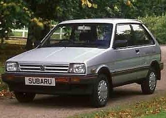 Parabrezza Subaru Justy da 1984