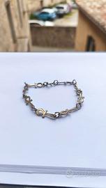 bracciale argento 925 croce chiave vita ankh
