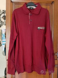 MAGLIONE POLO UOMO MANICHE  LUNGHE TG. 54