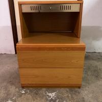 Camera da letto singola in ciliegio