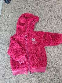 maglione con cappuccio 9-12 mesi 